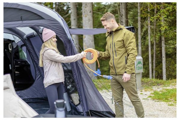 Produktbild: Brennenstuhl 1167650310 Strom Camping-CEE-Verl&auml;ngerungskabel Blau, Schwarz, Grau, Orange 10 m H07RN-F 3G 2,5 mm&sup2;