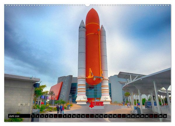 Produktbild: Kennedy Space Center (Wandkalender 2026 DIN A2 quer), CALVENDO Monatskalender