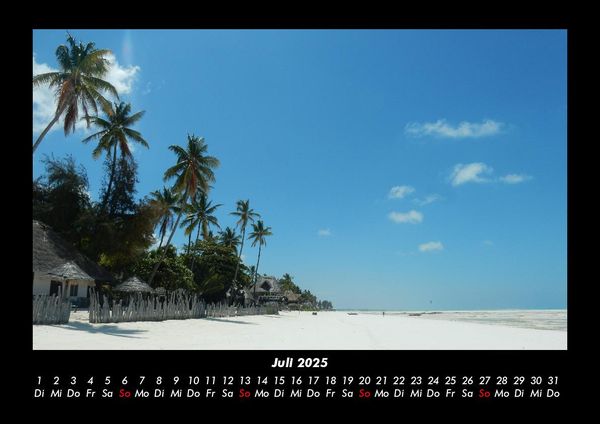 Produktbild: Palmentraum 2025 Fotokalender DIN A3