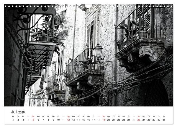 Produktbild: Silberstein portr&auml;tiert Palermo (Wandkalender 2026 DIN A3 quer), CALVENDO Monatskalender