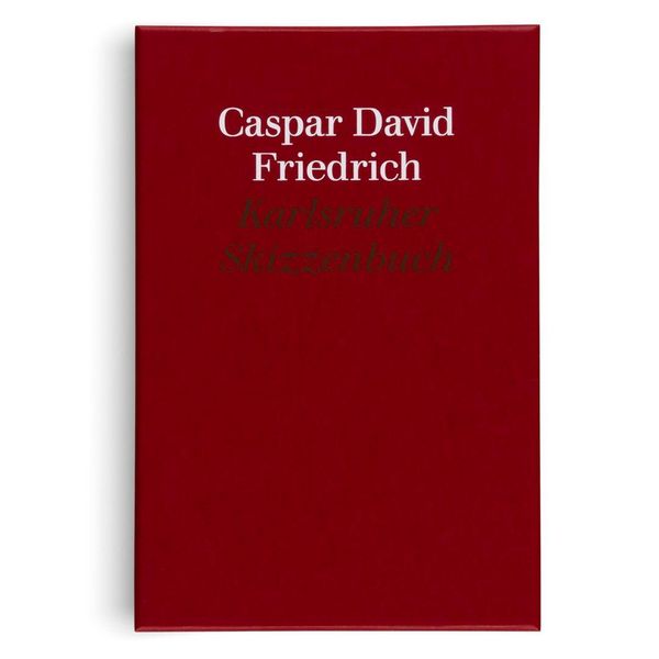 Produktbild: Caspar David Friedrich. Karlsruher Skizzenbuch (Schmuckausgabe)