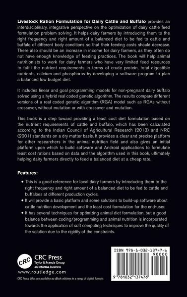 Produktbild: Livestock Ration Formulation for Dairy Cattle and Buffalo
