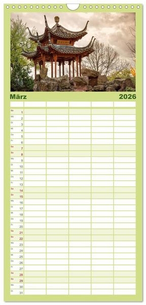 Produktbild: Familienplaner 2026 - stadtansichten stuttgart mit 5 Spalten (Wandkalender, 21 x 45 cm) CALVENDO