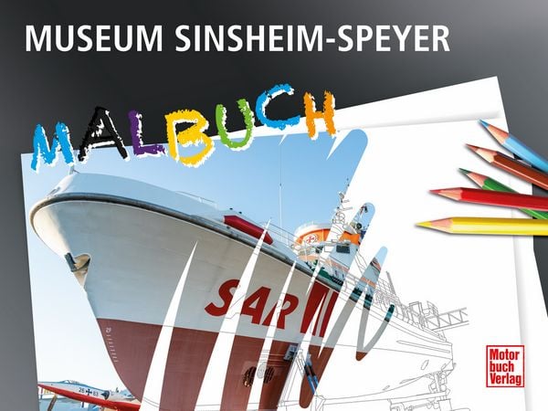Produktbild: Museum Sinsheim - Speyer Malbuch