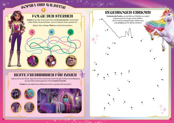 Produktbild: Unicorn Academy &ndash; R&auml;tselspa&szlig; mit Stickern