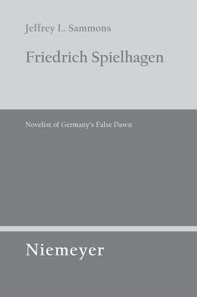 Produktbild: Friedrich Spielhagen