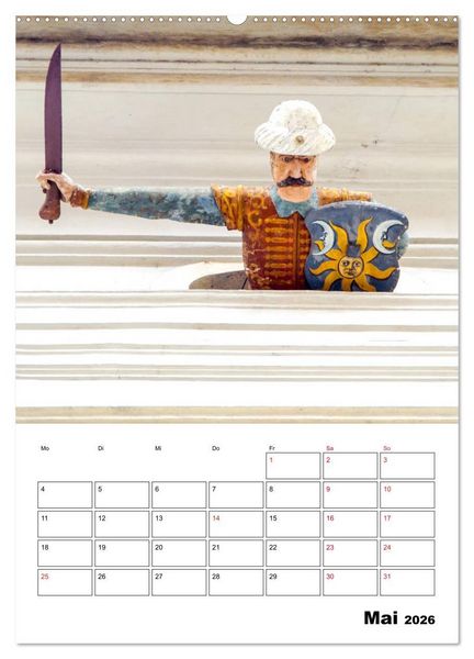 Produktbild: Graz - faszinierende Stadt (hochwertiger Premium Wandkalender 2026 DIN A2 hoch), Kunstdruck in Hochglanz