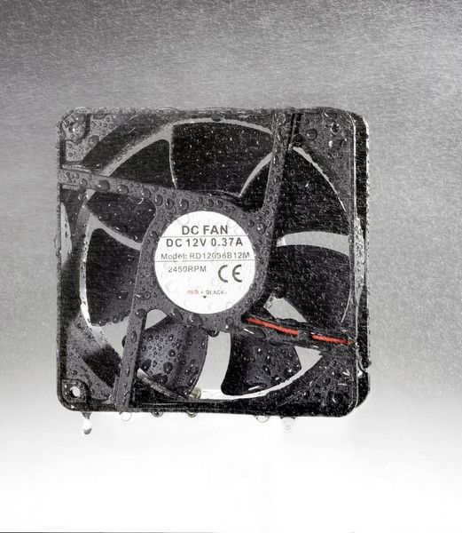 Produktbild: TRU COMPONENTS RD8025B12M Axiall&uuml;fter 12 V/DC 51 m&sup3;/h (L x B x H) 80 x 80 x 25mm