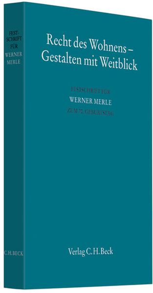 Produktbild: Recht des Wohnens - Gestalten mit Weitblick
