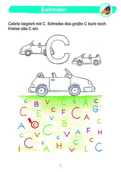 Produktbild: Mein Deutschblock mit Rabe Linus - 1. Klasse