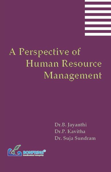 Produktbild: A Perspective of Human Resource Management