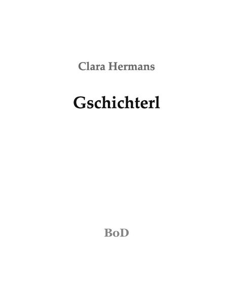 Produktbild: Gschichterl