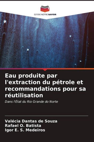 Produktbild: Eau produite par l'extraction du p&eacute;trole et recommandations pour sa r&eacute;utilisation