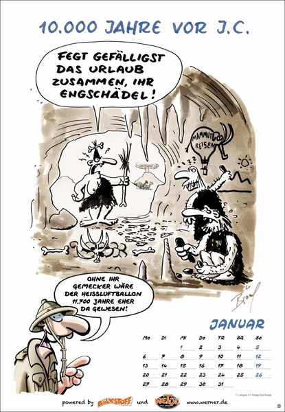 'Werner Kalender 2025' - 'Athesia'