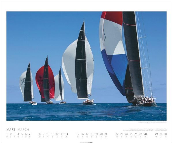 Produktbild: Sailing Kalender 2027