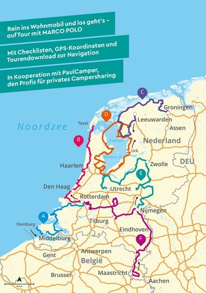 Produktbild: MARCO POLO Camper Guide Niederlande