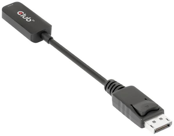 Produktbild: Club3D AV Adapter Adapter DisplayPort 1.4 - HDMI [HDMI - DisplayPort] 3840 x 2160 Pixel