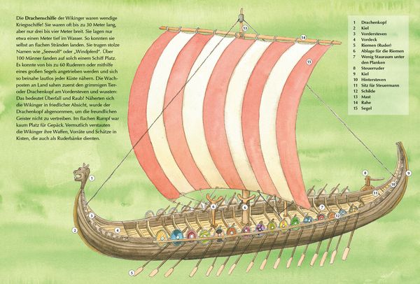 Produktbild: Der kleine Drache Kokosnuss &ndash; Abenteuer & Wissen - Die Wikinger