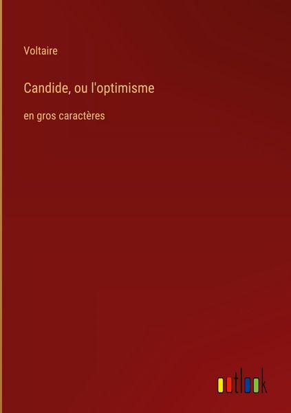 Produktbild: Candide, ou l'optimisme