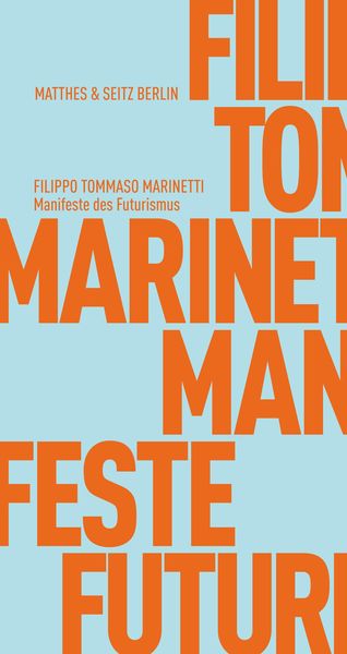 Produktbild: Manifeste des Futurismus