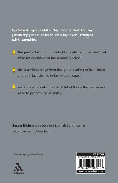 Produktbild: 100 Ideas for Secondary School Assemblies