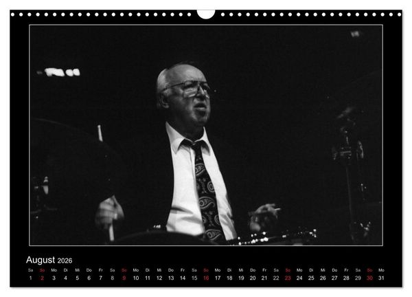 Produktbild: Jazz onstage (Wandkalender 2026 DIN A3 quer), CALVENDO Monatskalender
