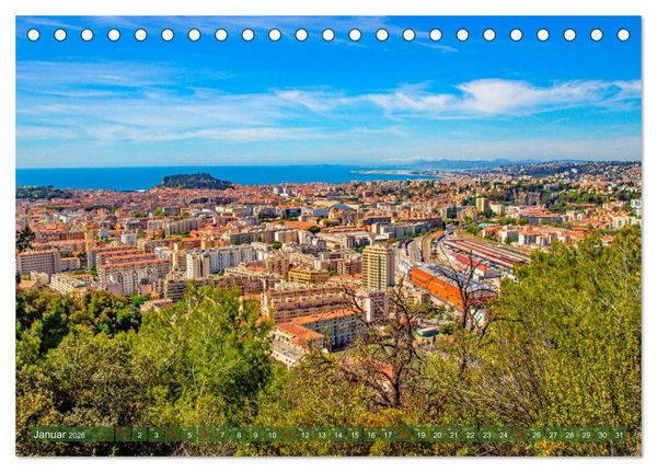 Produktbild: Zauber der C&ocirc;te d'Azur (Tischkalender 2026 DIN A5 quer), CALVENDO Monatskalender