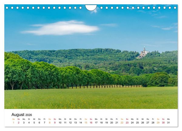 Produktbild: Kassel - wundersch&ouml;ne Stadt in Nordhessen (Wandkalender 2026 DIN A4 quer), CALVENDO Monatskalender