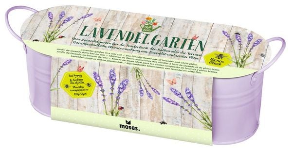 Produktbild: Blatt & Bl&uuml;te Lavendelgarten in Zinkwanne