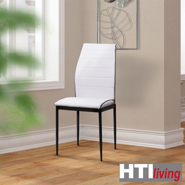 Produktbild: HTI-Living Stuhl Madison PU Wei&szlig; Stuhl Madison PU Wei&szlig;
