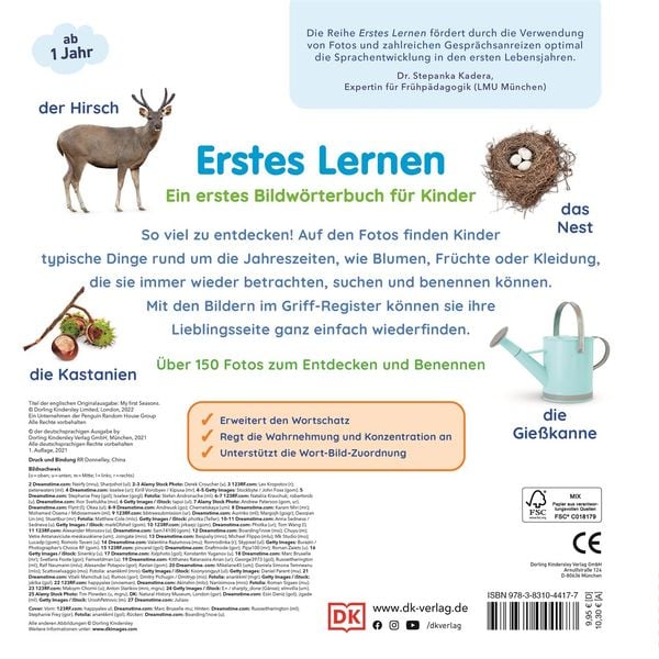 Produktbild: Erstes Lernen. Jahreszeiten