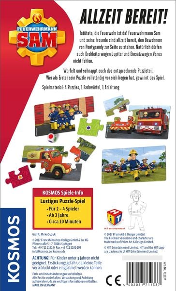 Produktbild: Feuerwehrmann Sam - Allzeit Bereit