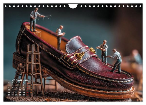 Produktbild: Miniatur - Atelier (Wandkalender 2026 DIN A4 quer), CALVENDO Monatskalender