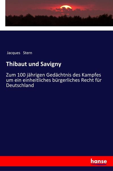 Produktbild: Thibaut und Savigny