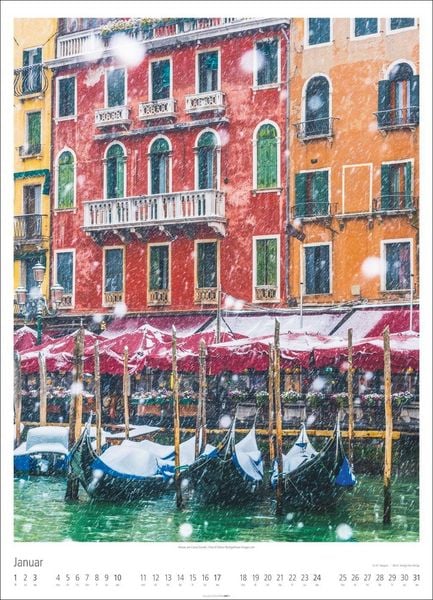 Produktbild: Venezia Kalender 2027 - La Serenissima
