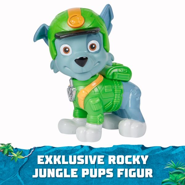 Produktbild: PAW Patrol Jungle Pups &ndash; Schnappschildkr&ouml;ten-Fahrzeug mit Rocky-Figur (Basis Fahrzeug)
