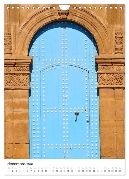 Produktbild: Portes du Maroc (Calendrier mural 2026 DIN A4 horizontal), CALVENDO calendrier mensuel