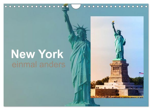 Produktbild: New York - einmal anders (Wandkalender 2026 DIN A4 quer), CALVENDO Monatskalender