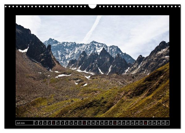 Produktbild: SEH(N)SUCHT ALPEN&Uuml;BERQUERUNG (Wandkalender 2026 DIN A3 quer), CALVENDO Monatskalender
