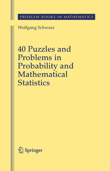 Produktbild: 40 Puzzles and Problems in Probability and Mathematical Statistics