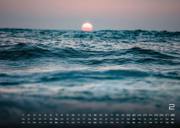 Produktbild: Meer &ndash; Im Rhythmus der Gezeiten! - 2027 - Kalender DIN A2