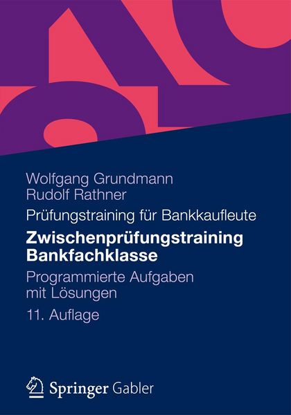 Produktbild: Zwischenpr&uuml;fungstraining Bankfachklasse