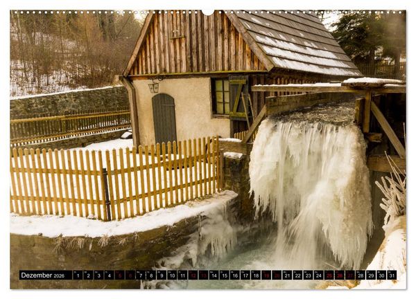 Produktbild: Unser Erzgebirge (hochwertiger Premium Wandkalender 2026 DIN A2 quer), Kunstdruck in Hochglanz