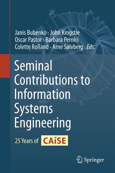 Produktbild: Seminal Contributions to Information Systems Engineering