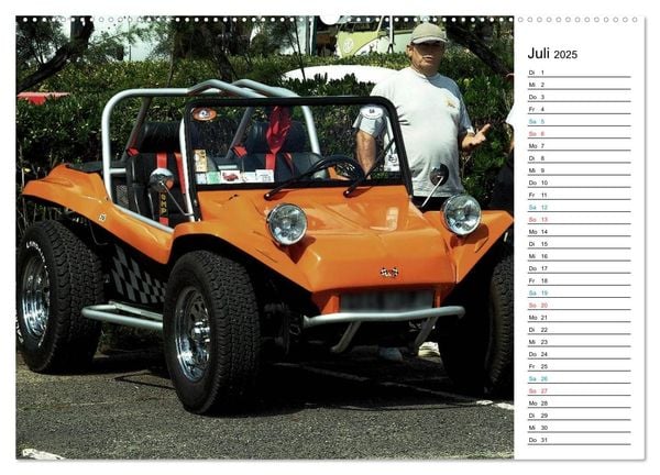 Produktbild: Buggys - die Kultautos der 80er (Wandkalender 2025 DIN A2 quer), CALVENDO Monatskalender