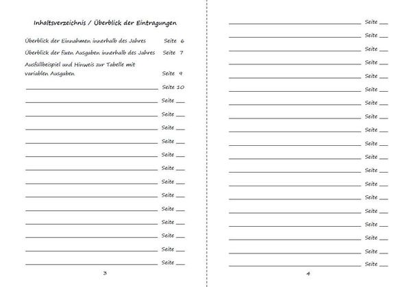 Produktbild: Haushaltsbuch zum Eintragen der Ausgaben