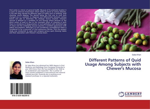 Produktbild: Different Patterns of Quid Usage Among Subjects with Chewer's Mucosa