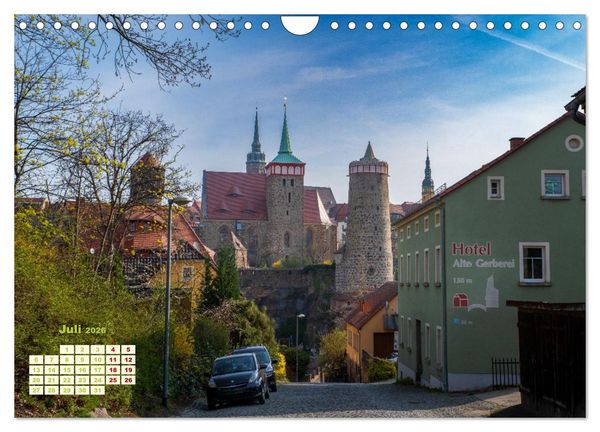 Produktbild: Bautzen neu erleben - Monat f&uuml;r Monat urban eingefangen (Wandkalender 2026 DIN A4 quer), CALVENDO Monatskalender