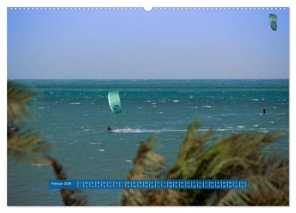 Produktbild: Kite Boarding El Gouna (Wandkalender 2026 DIN A2 quer), CALVENDO Monatskalender