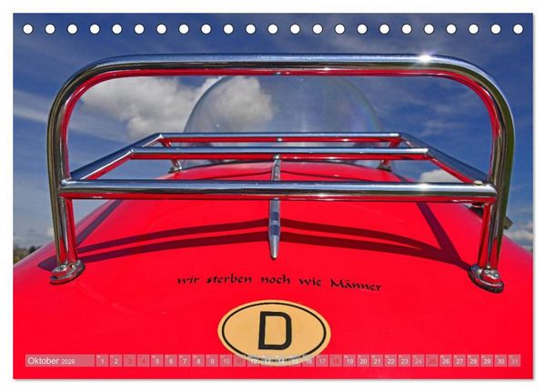 Produktbild: Messerschmitt KR 200 Kabinenroller (Tischkalender 2026 DIN A5 quer), CALVENDO Monatskalender